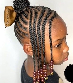 Kids Single Ponytail Alt