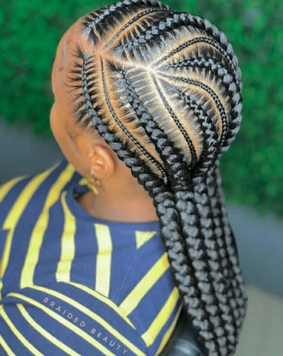 Ladies Styles Cornrow